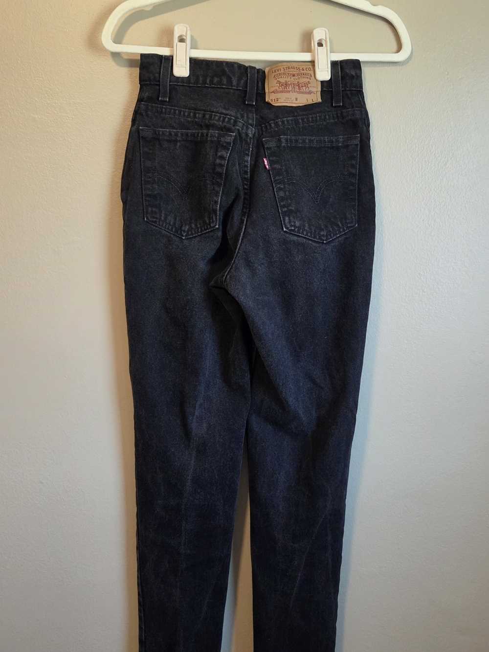 80's/90's Levi's Women's Black Slim Jeans